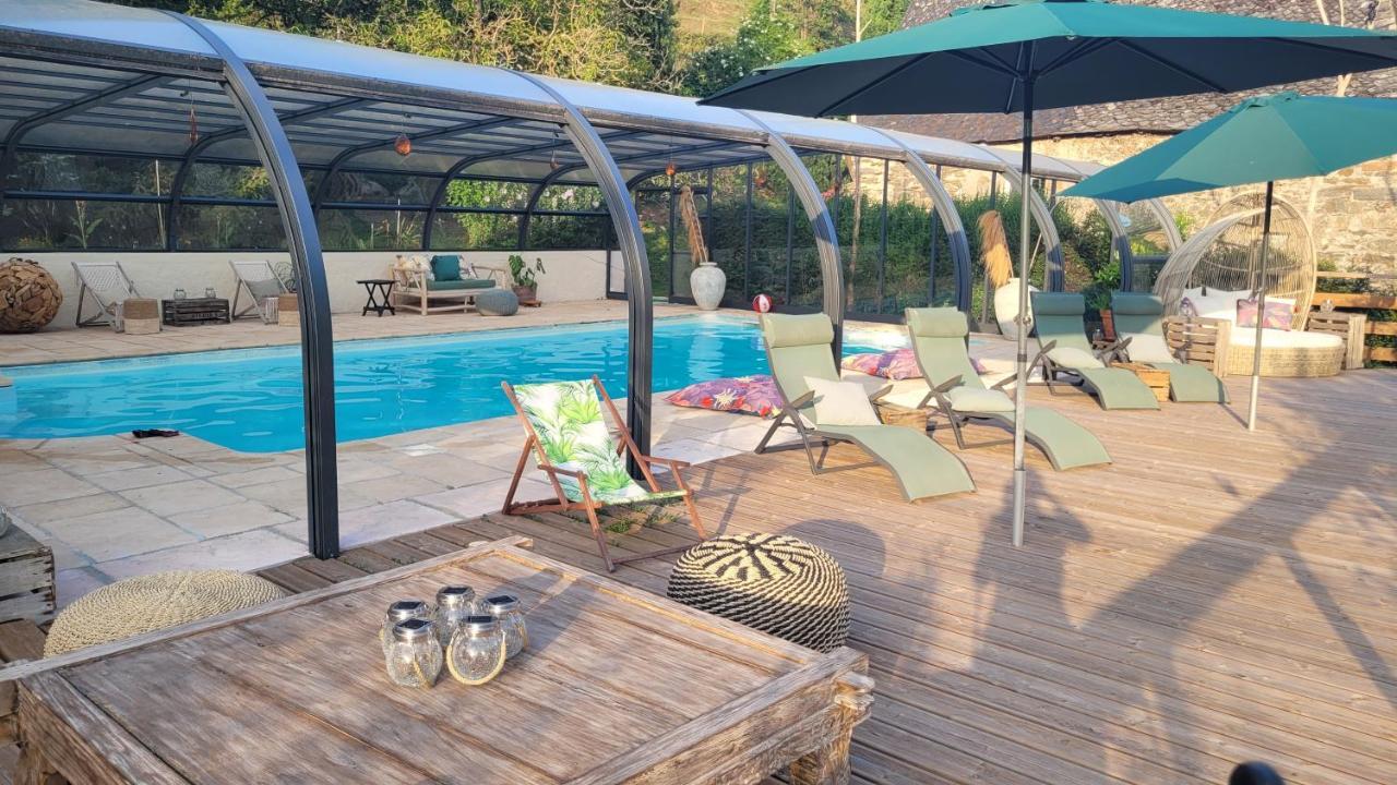 Manoir Des Pelies Spa Conques Buitenkant foto