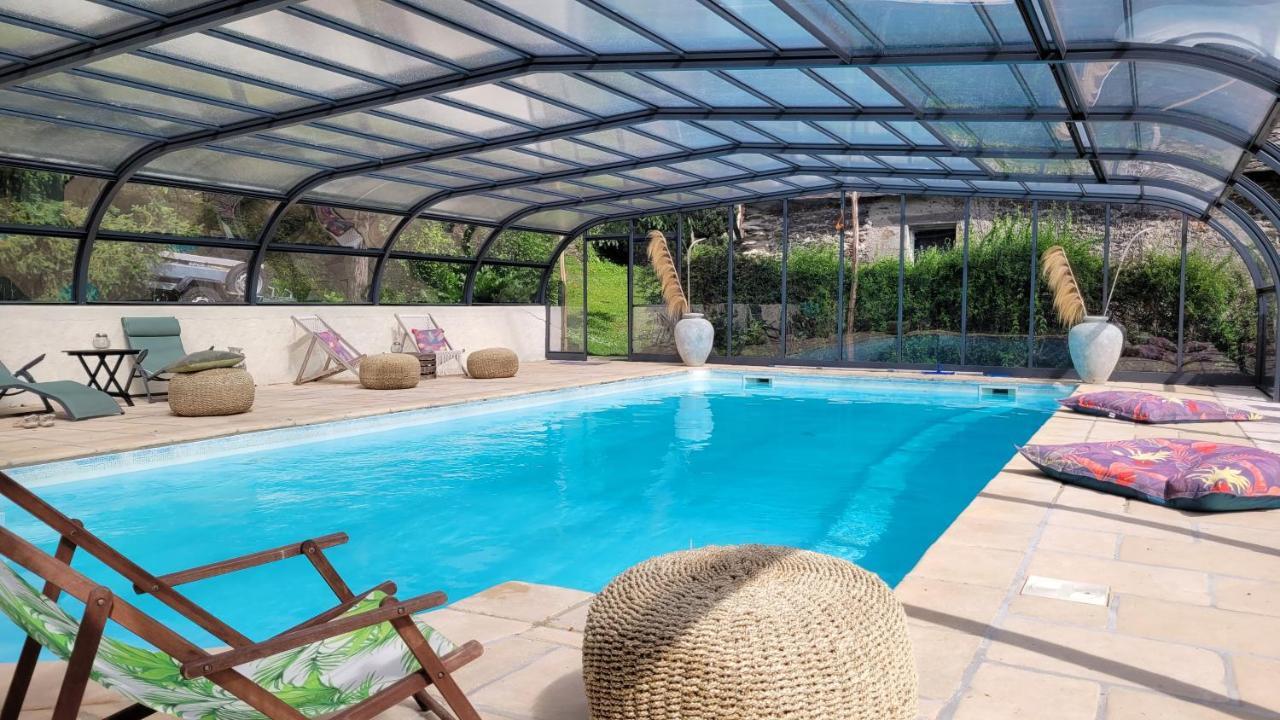 Manoir Des Pelies Spa Conques Buitenkant foto